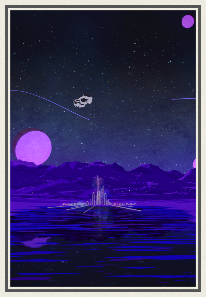 Visa to the stars #25 static token preview