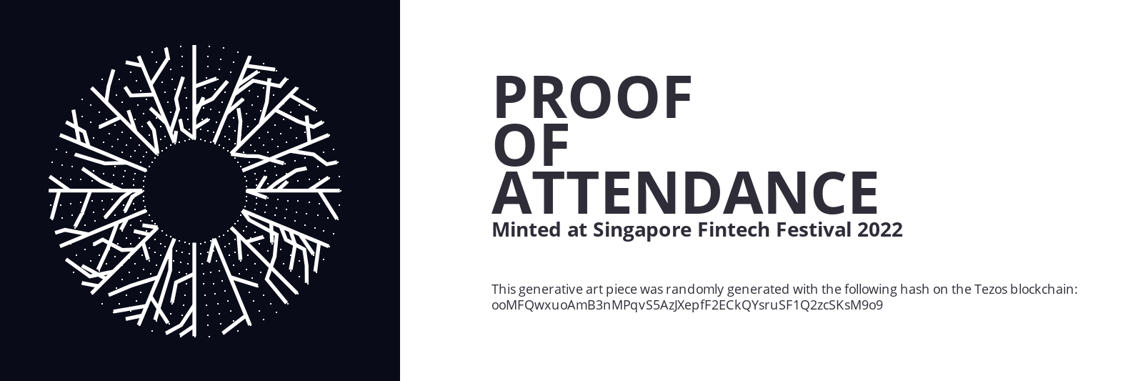 SFF2022 Proof of Attendance Token #968 static token preview