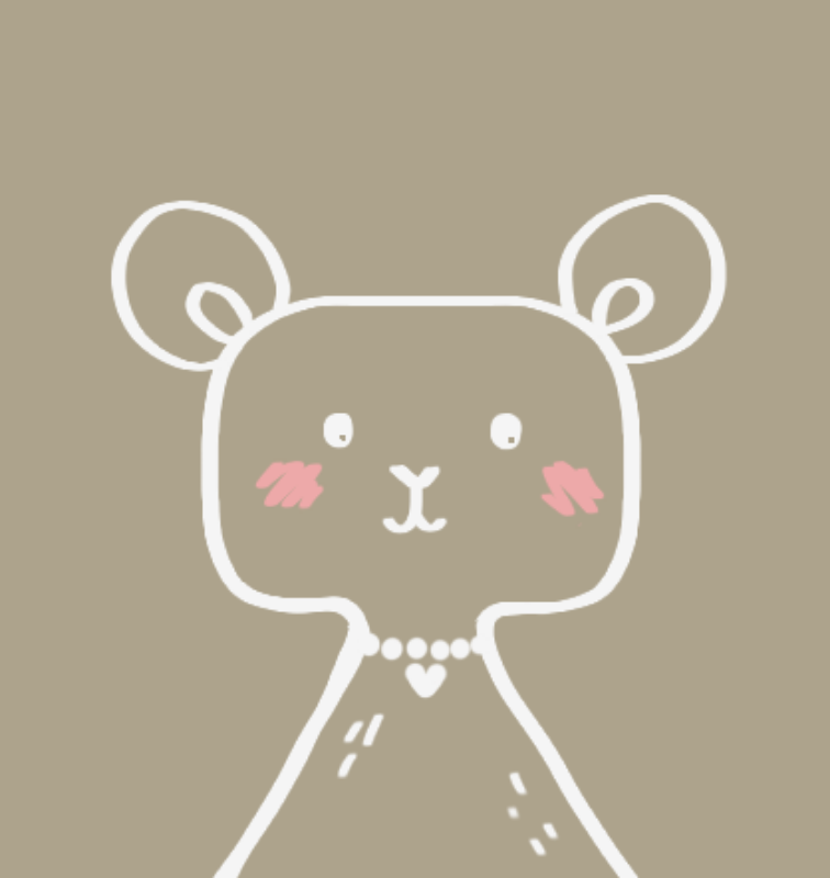 Cute animal #9 static token preview