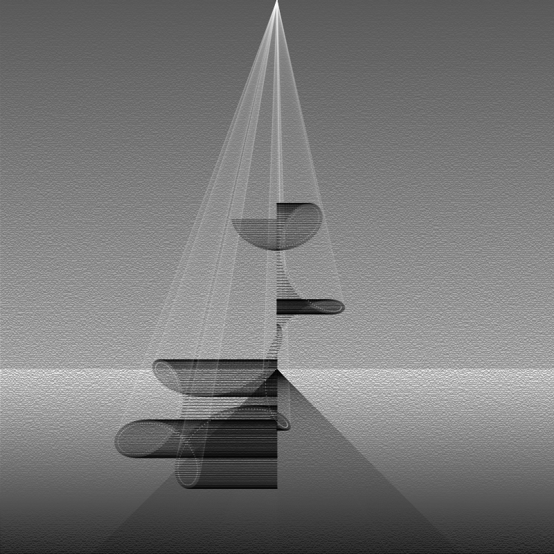 Meditating Lines #19 static token preview