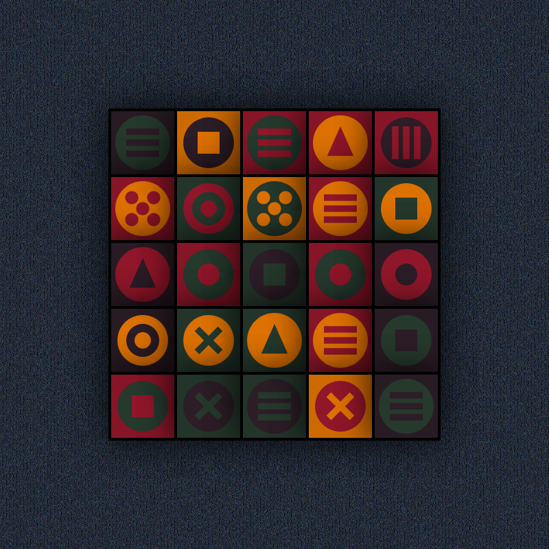 Geometry Painting No.3 #19 static token preview