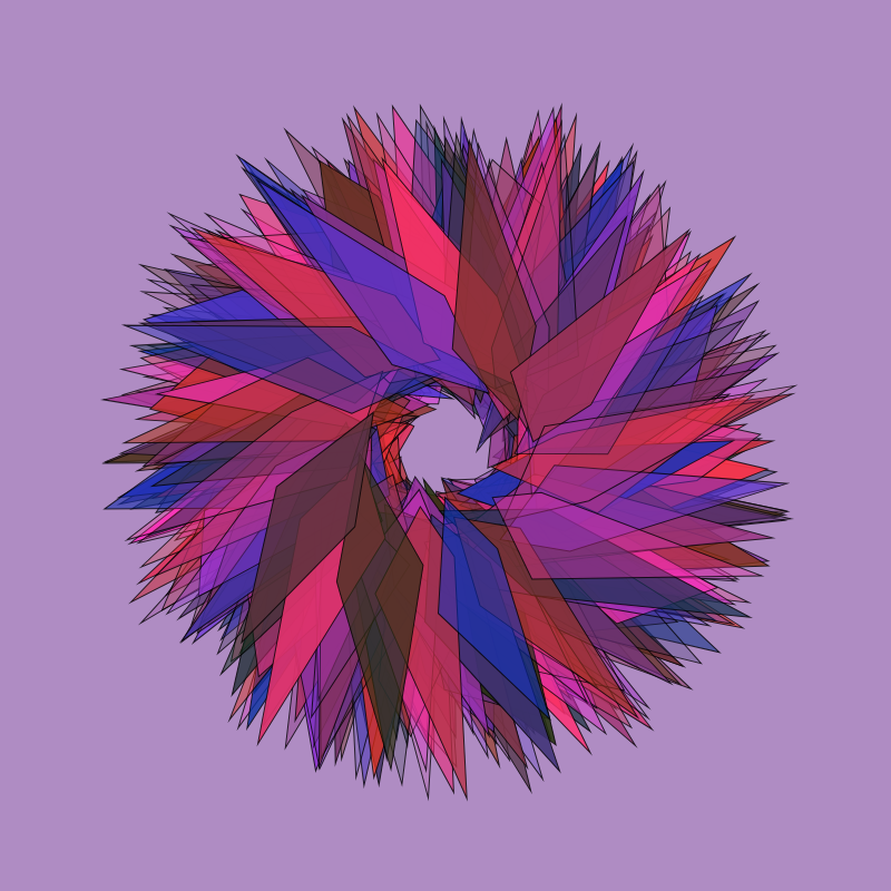 mosaic flower #13 static token preview