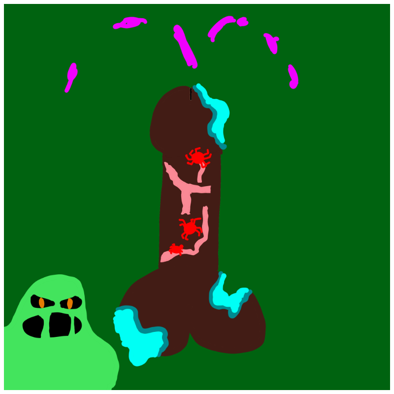 Decayed Dickgenerative Art #28 static token preview