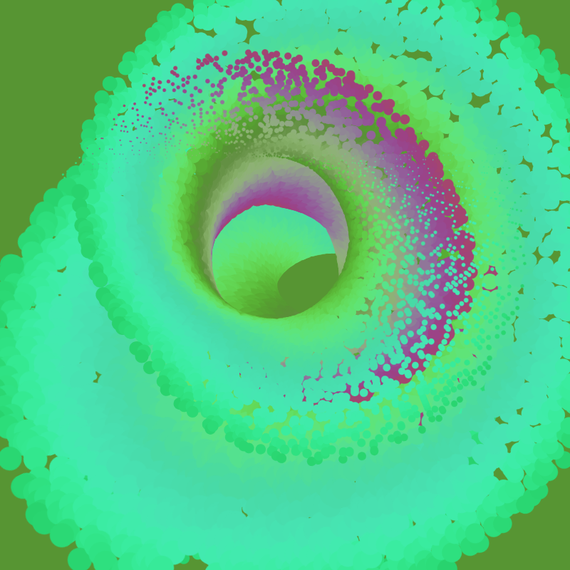 Wide Brush Rainbows #12 static token preview