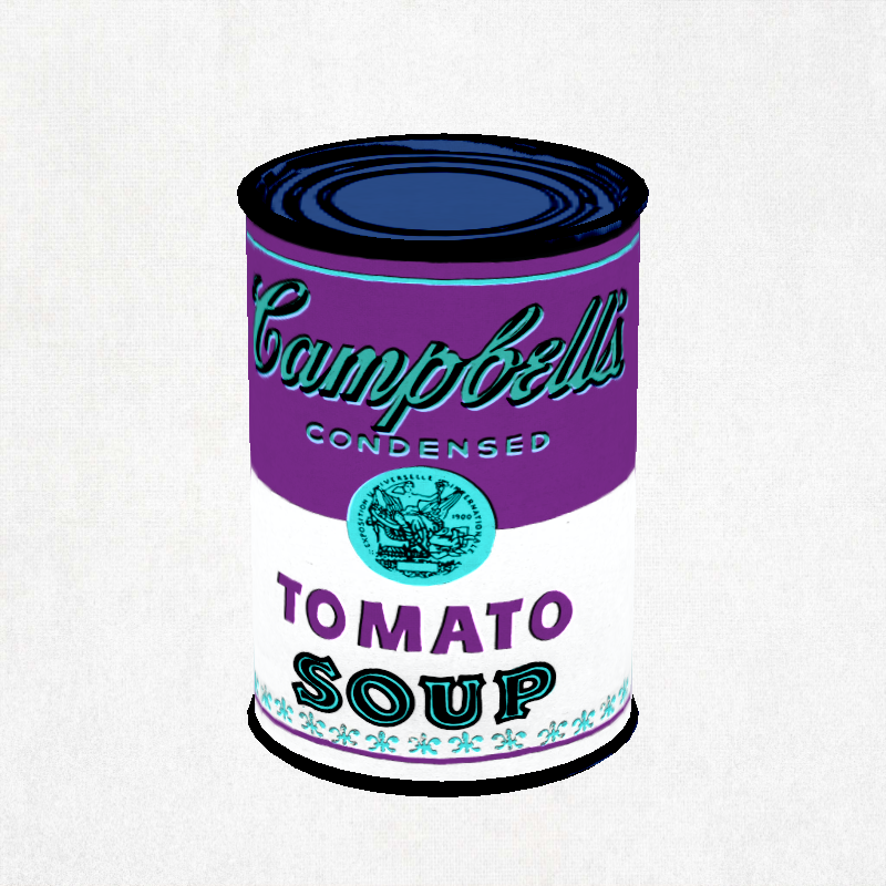 500 and 32 Campbell's Soup Cans #3 static token preview