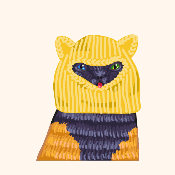 Kittens in balaclavas #18 static token preview