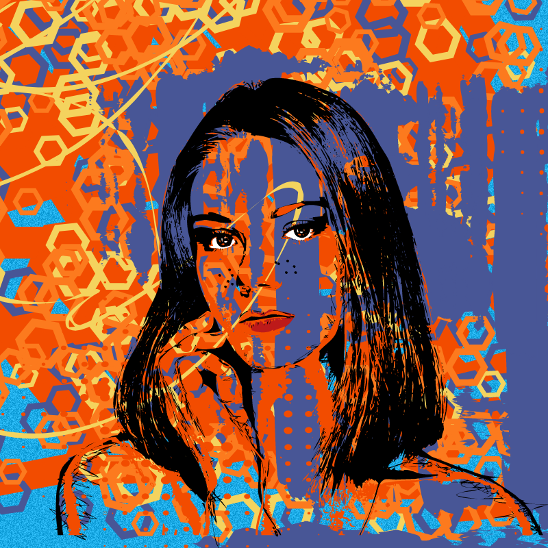 Woman in Austin - Keep it weird #9 static token preview