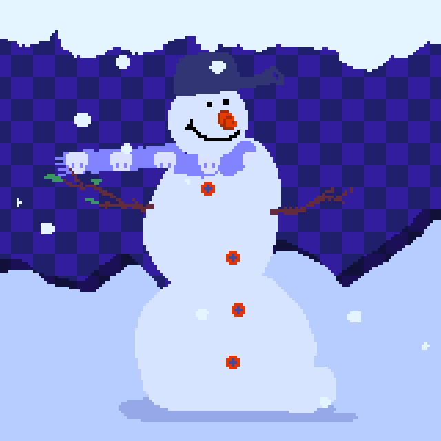 Freaky Snowman #4 static token preview