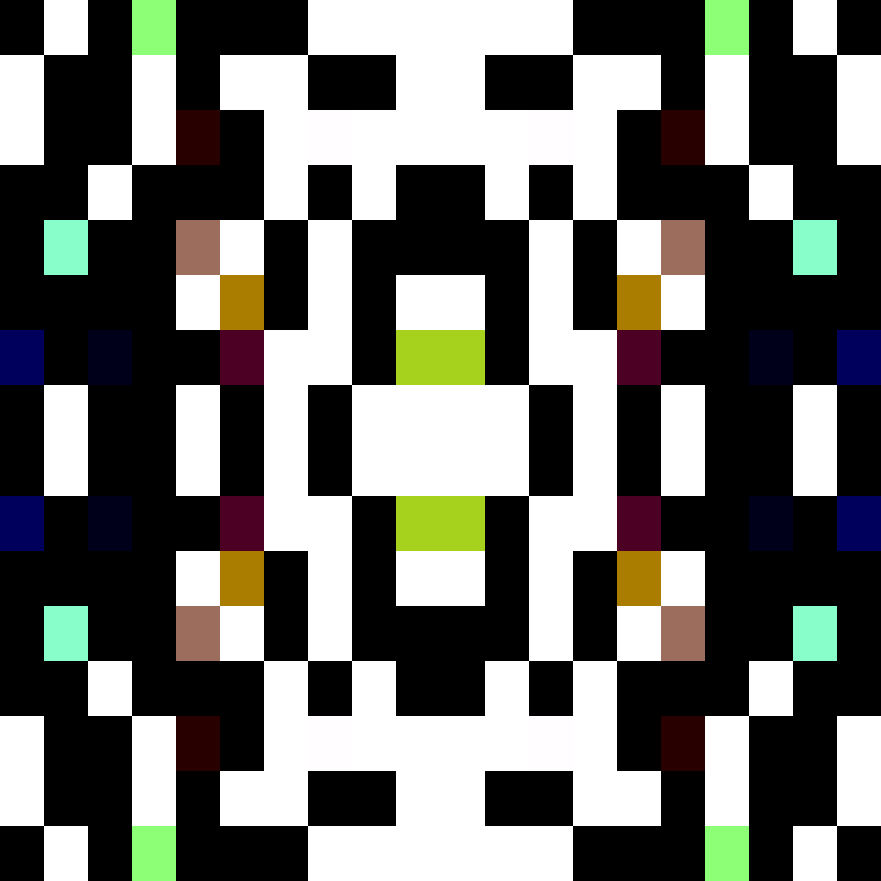 QR Glyphs Hunters #4 static token preview