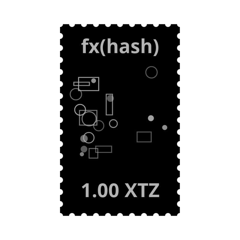 Postage Stamp #3 static token preview
