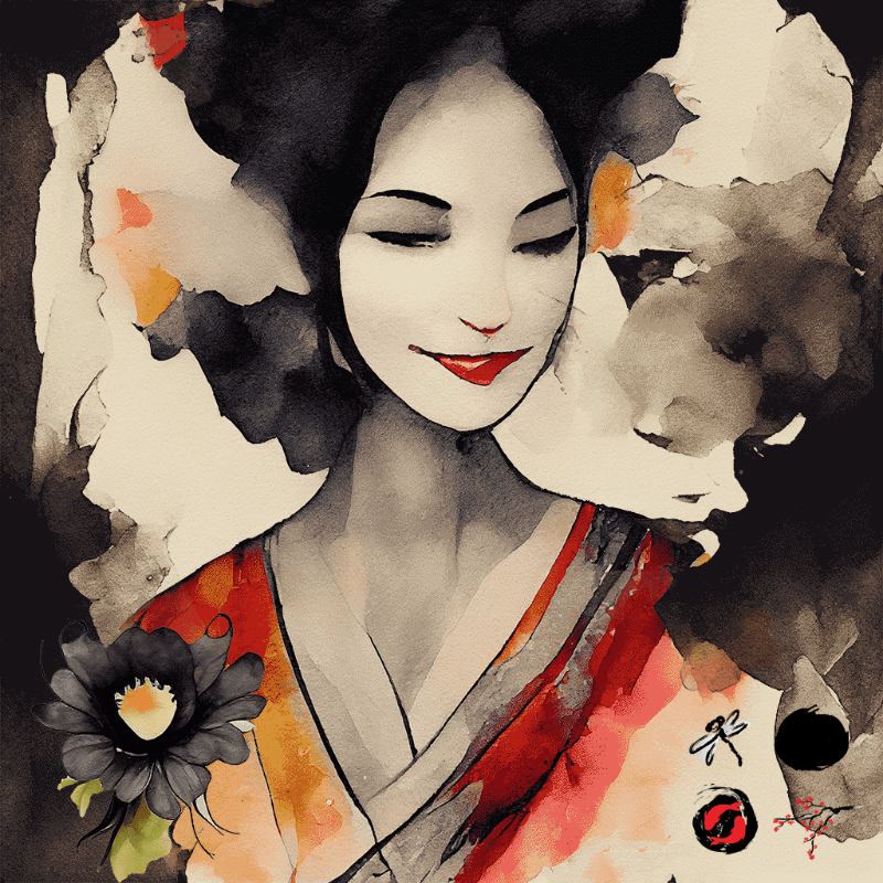 calm geisha #9 static token preview