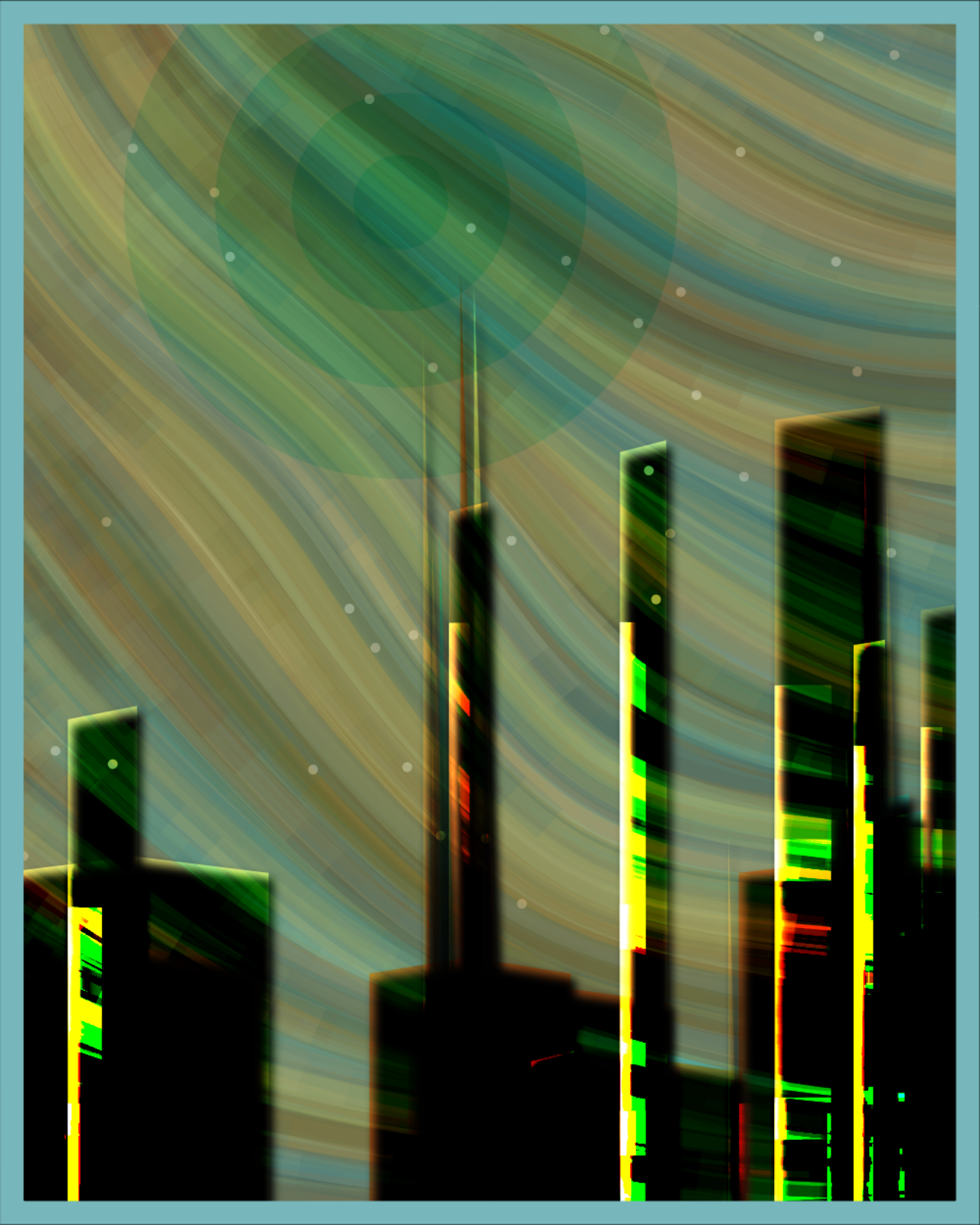 Urban Silhouette #3 static token preview