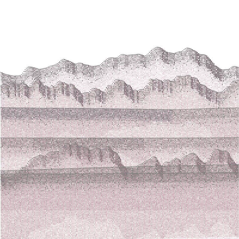 Glitched Mountains GT #18 static token preview