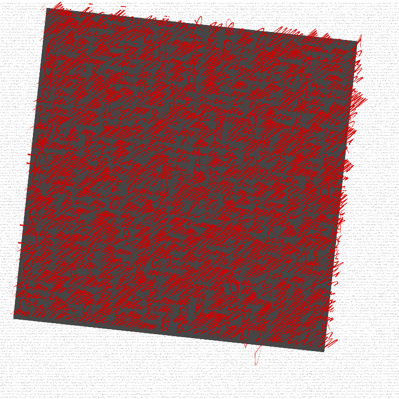 Asemic Kaleidoscope #6 static token preview
