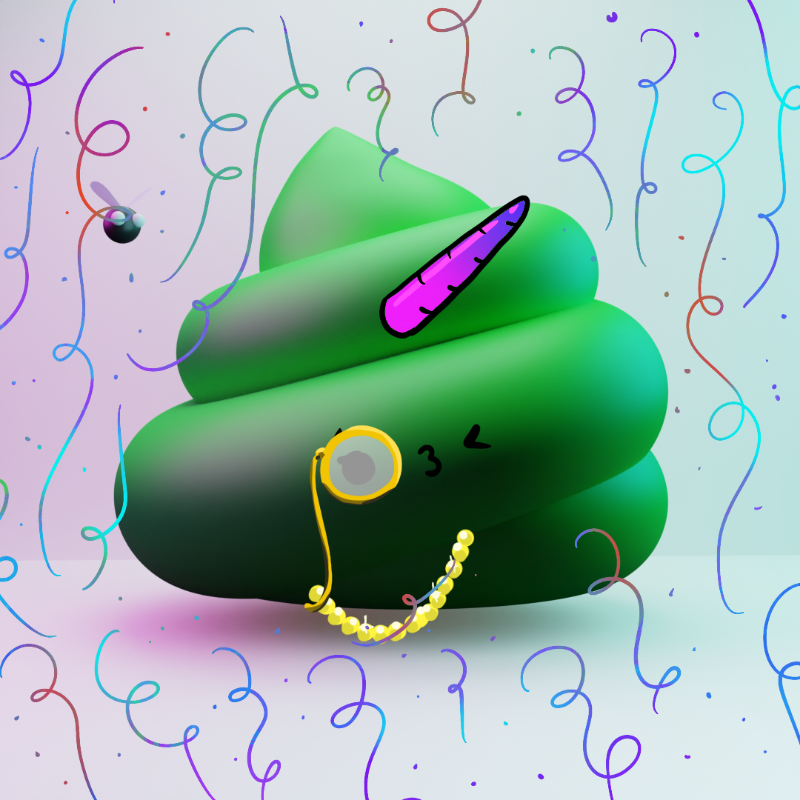 PFPoops #6 static token preview