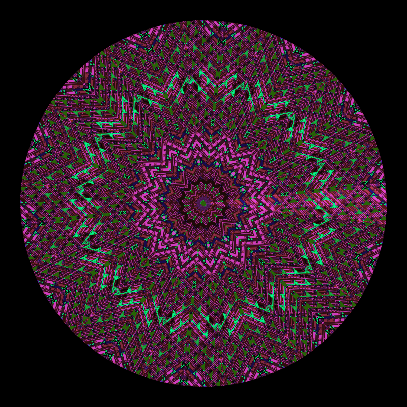 Binary kaleidoscope #18 static token preview