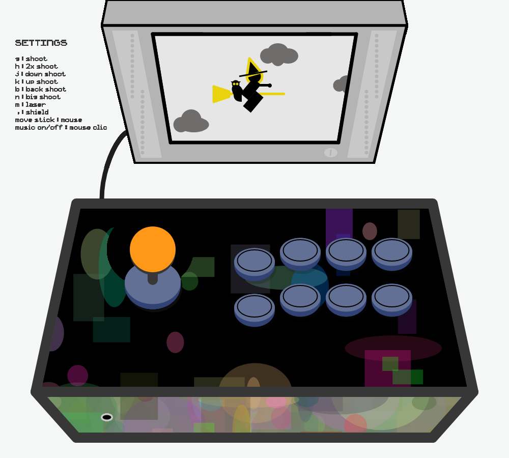 Arcade stick #16 static token preview