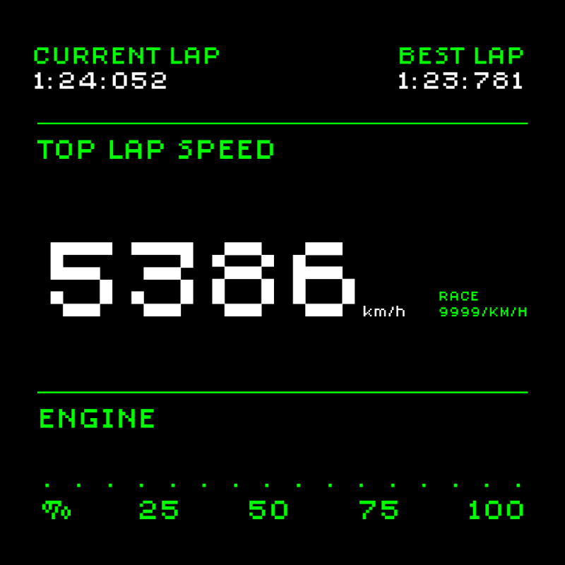 F-1RacingTez #436 static token preview