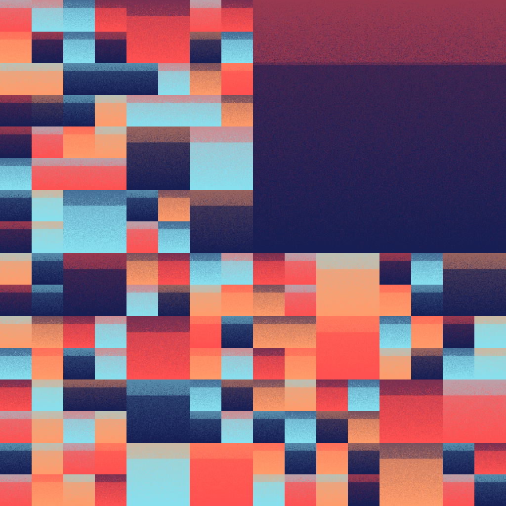 Noisy Gradient Compo #23 static token preview