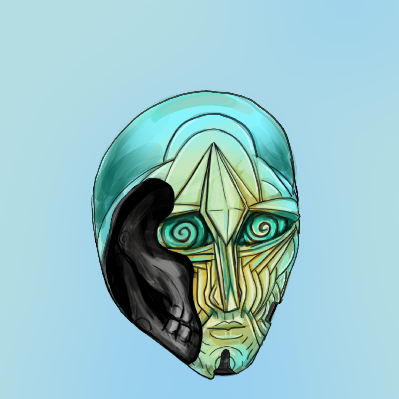 Morixels Colab #3 Ancient smileys #12 static token preview