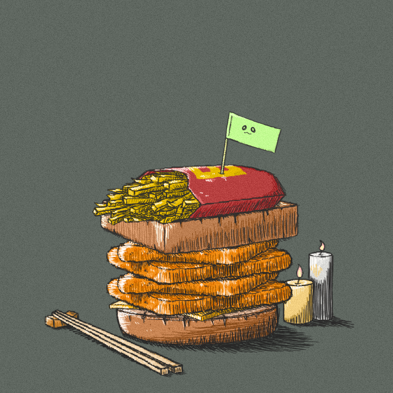 Burger/Sandwich Generator #19 static token preview