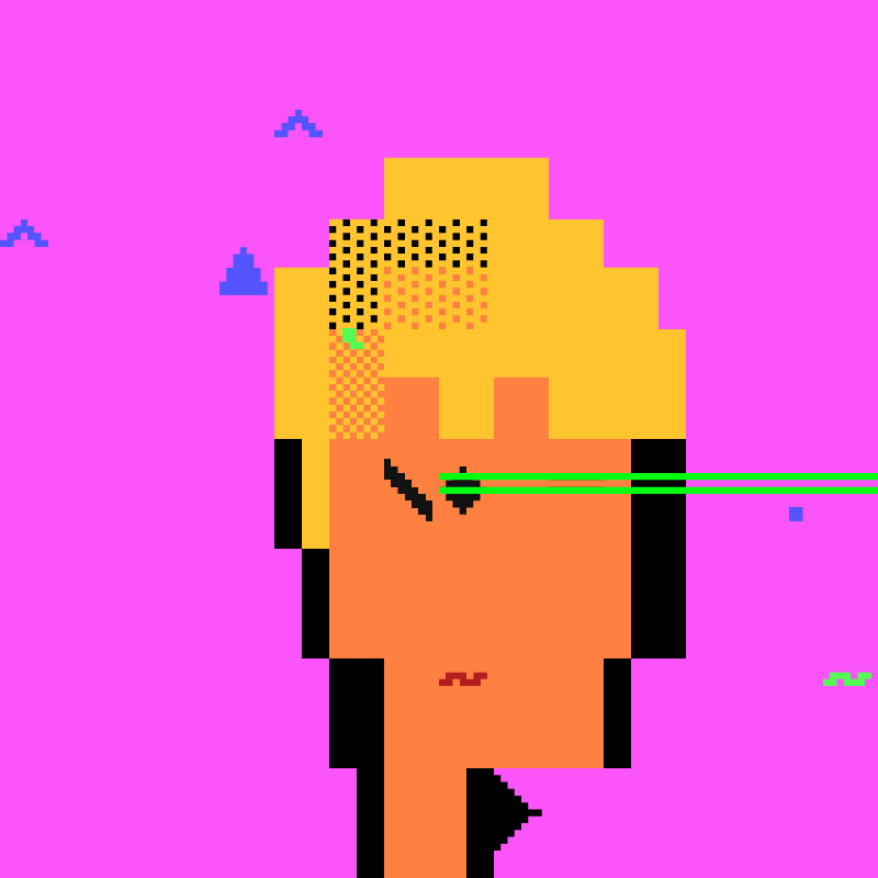 Gen DOS Punk #216 static token preview