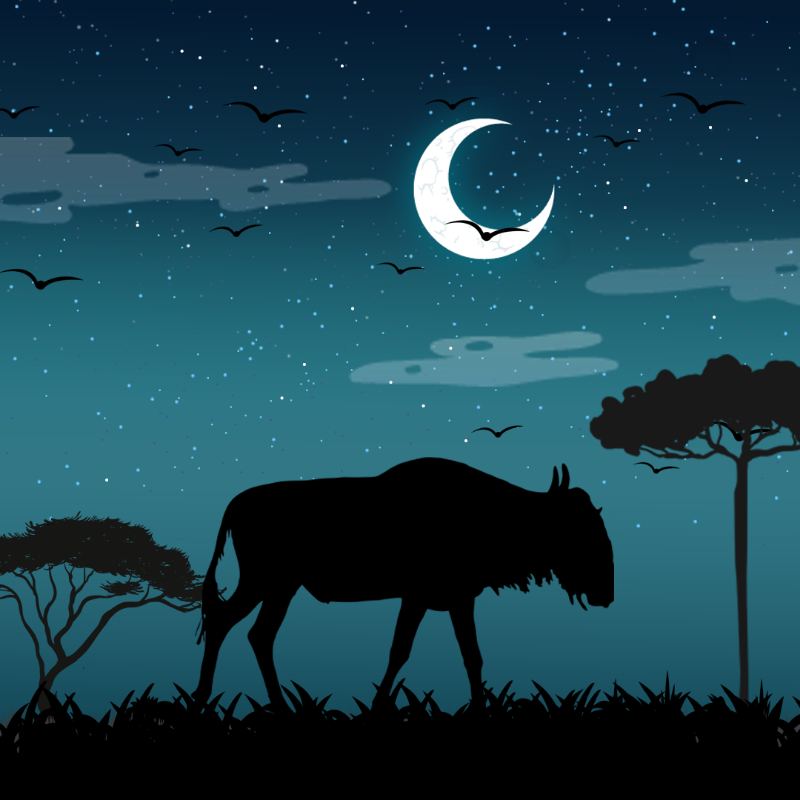 We Care...Wildebeest #6 static token preview