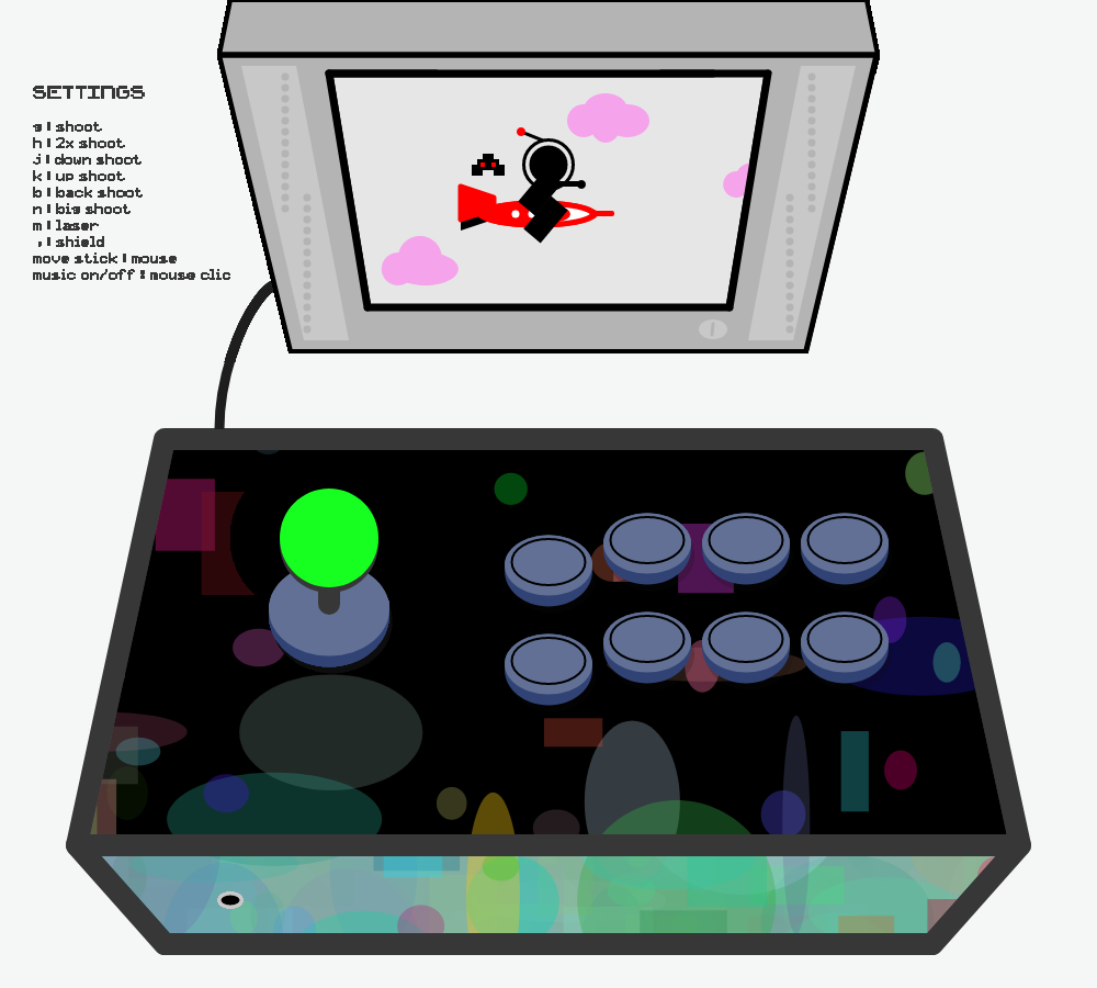 Arcade stick #11 static token preview