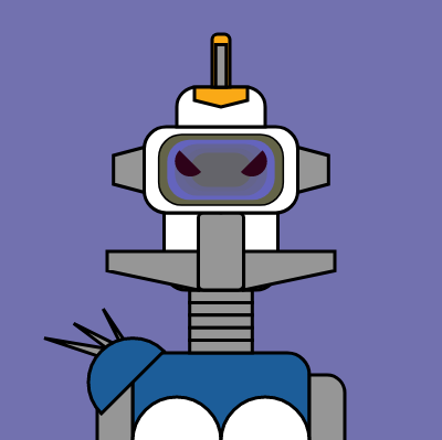 Ugly Robots #7 static token preview
