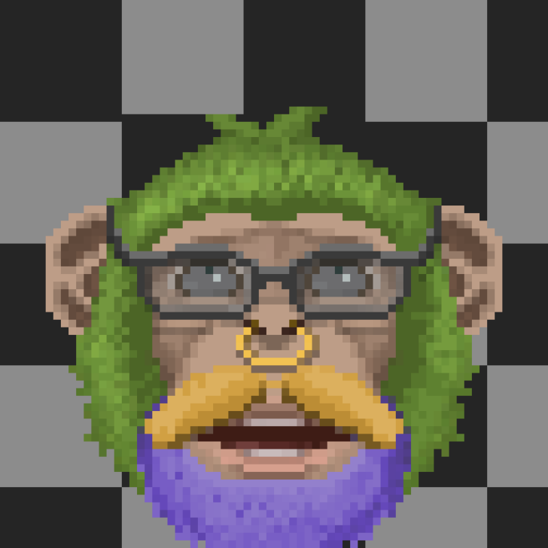Monke head #11 static token preview