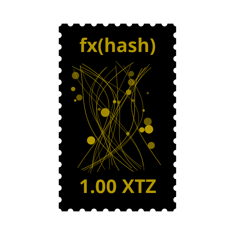 Postage Stamp #25 static token preview