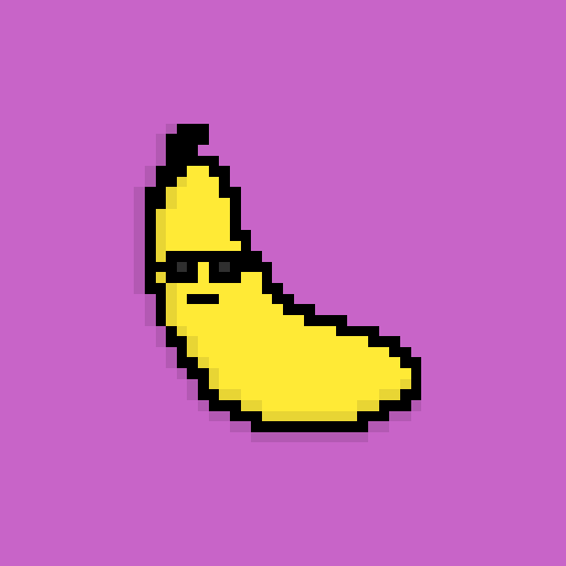 Pixel Bananas #18 static token preview