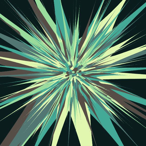 drip flower painting #7 static token preview