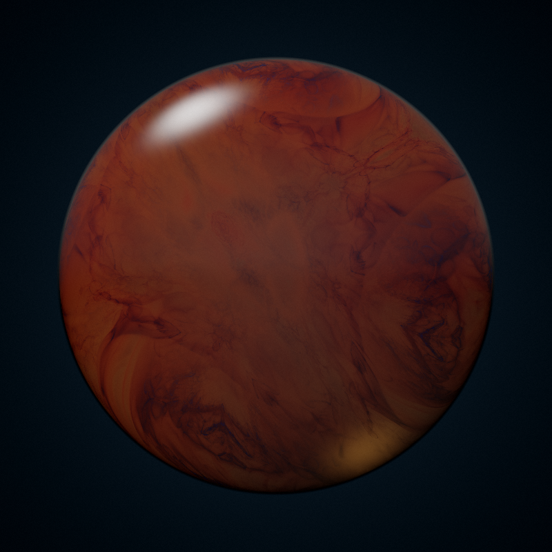 Fractal Marbles #4 static token preview