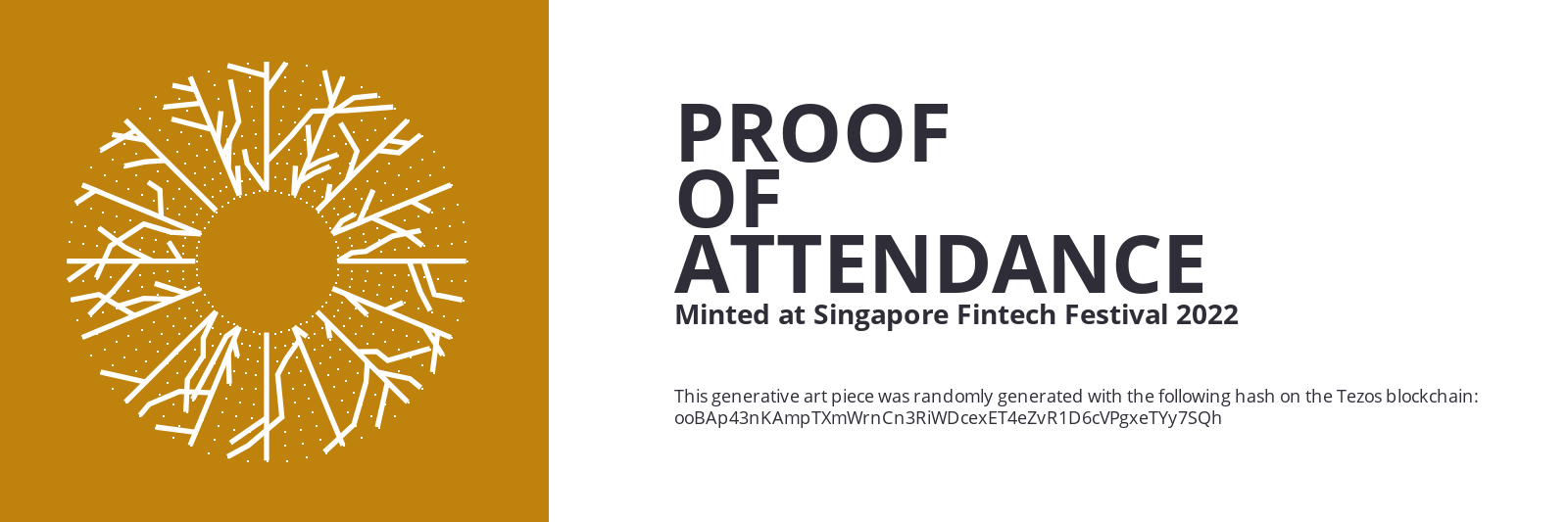 SFF2022 Proof of Attendance Token #1417 static token preview