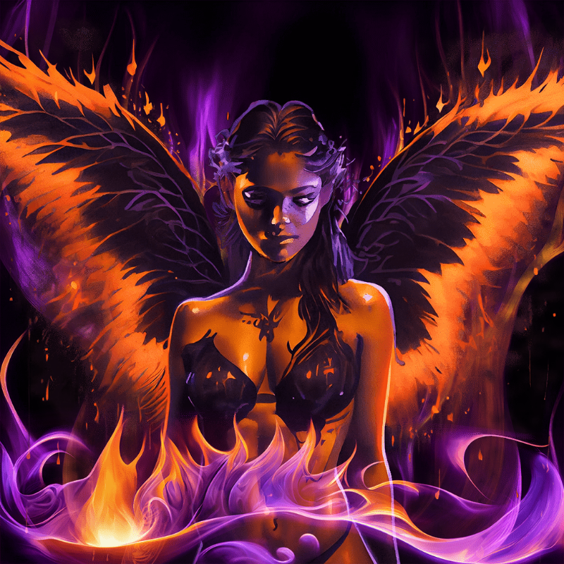 Purple Hestia #1 static token preview