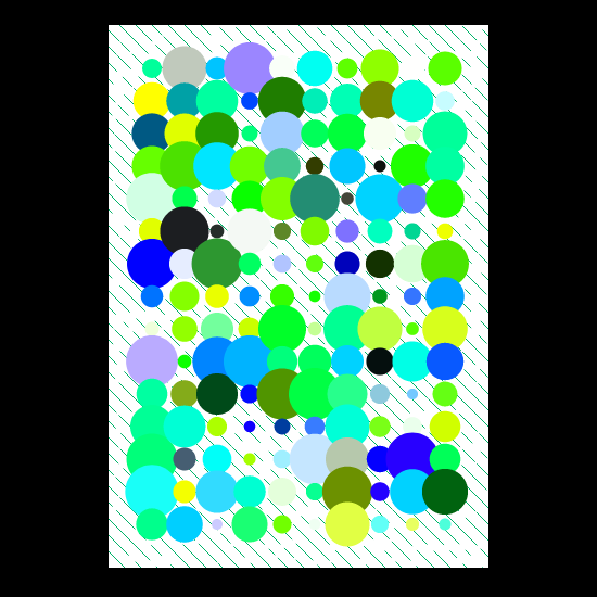 Dots in the Rain #23 static token preview