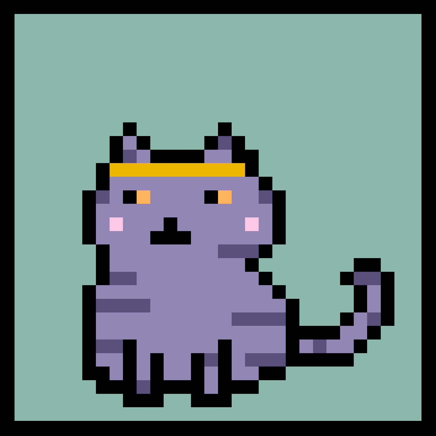 Lazy Kitties #154 static token preview