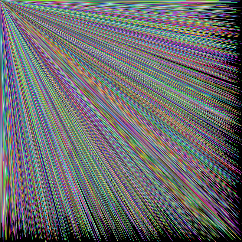 Colorful Lines #5 static token preview