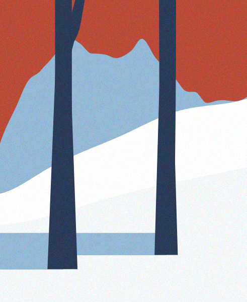 Minimal Snow Landscape #19 static token preview