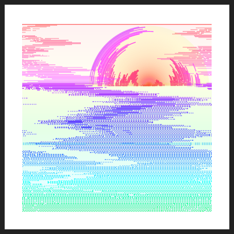 Glitch Acuarela #15 static token preview