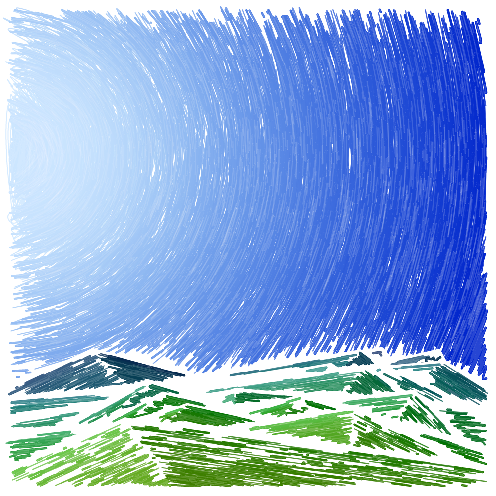Mount Doodle #1 static token preview