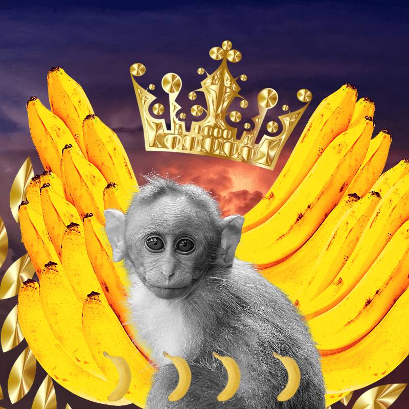 Banana gods #9 static token preview