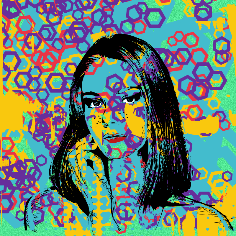 Woman in Austin - Keep it weird #10 static token preview
