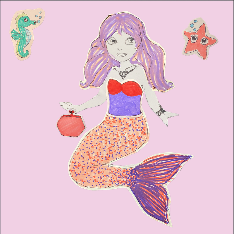 Crypto Mermaid #9 static token preview