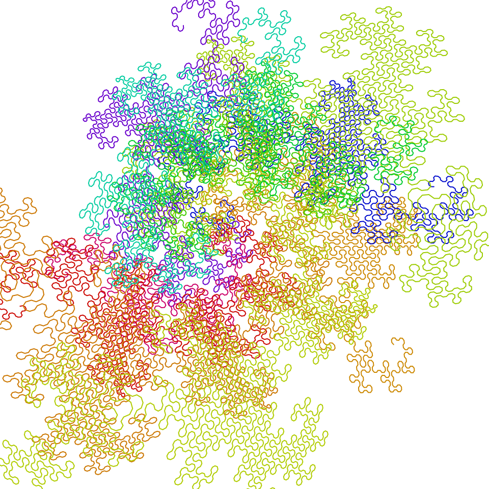 Dragon Curve Vortex #13 static token preview