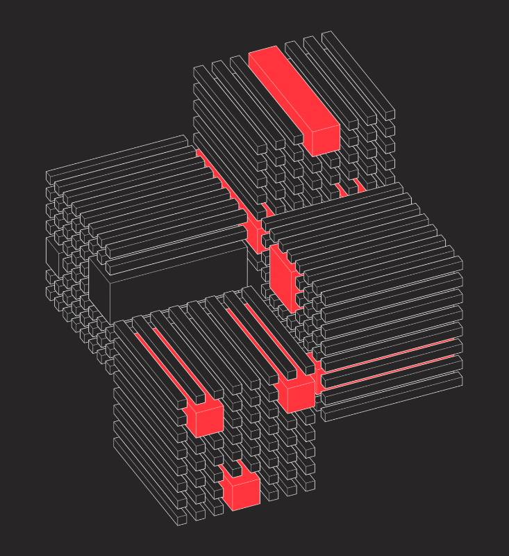 Cubick (Neon Red) #4 static token preview