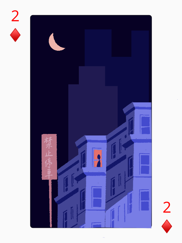 Poker -- Strolling in the Night #2 static token preview