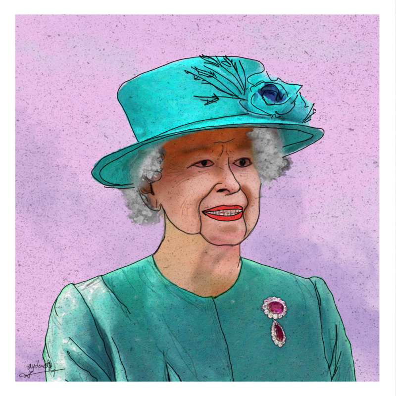 pfp of the queen #1 static token preview