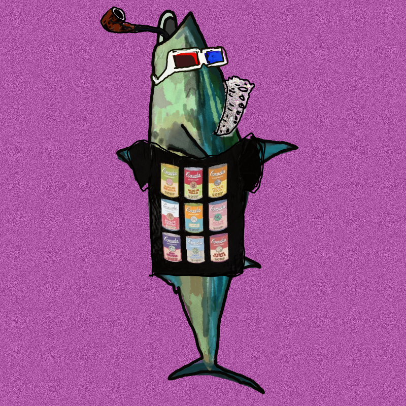 The Apathetic Crypto Fish Society #9 static token preview